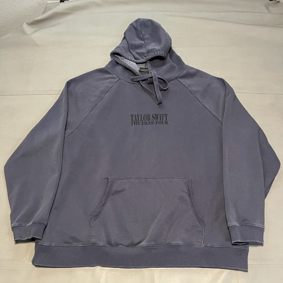 Taylor Swift Official Hoodie Men The Eras Tour Concert Merch Navy Album-2XL-3303 - Picture 1 of 10